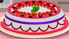 Baking Strawberry Cake 