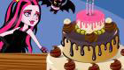 Cake Baking at Monster High