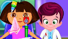 Dora at the Eye Doctor