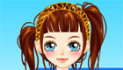 A fashion model girl