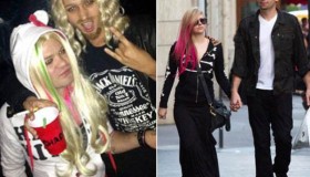 Avril Lavigne’s ex dresses up as her!