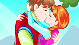 Anna and Kristoff True Love Kiss