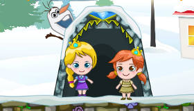 Anna and Elsa Candy Adventure