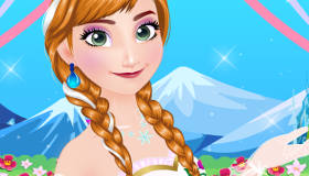Anna Frozen Wedding Makeover