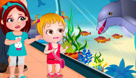 Baby Hazel Dolphin Show