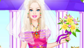 Colorful Bride Barbie Mobile