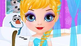 Frozen Hairstyles Baby Barbie