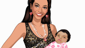 Dress Up Beyonce and Her Baby