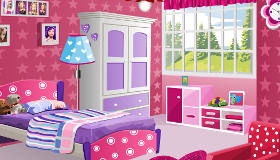 Barbie room games