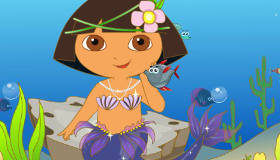 Dora Mermaid Dress Up
