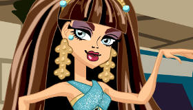 Monster High Dress Up Cleo de Nile