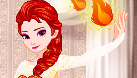 Frozen Elsa Fiery Makeover