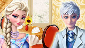 Elsa and Jack Frost Date