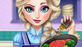 Frozen Elsa Real Cooking