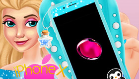 Create an iPhone X with Queen Elsa
