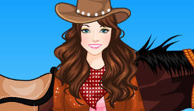 Dress Up a Girl and Horse 