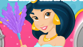 Princess Jasmine Cleaning
