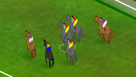 Virtual Racetrack Horse Riding