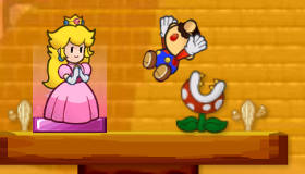Mario and Peach Kissing