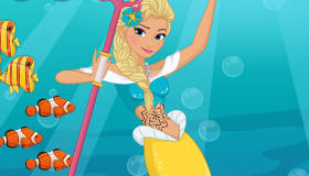 Ellie Mermaid Vs Princess - Culga Games