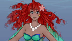 Mermaid Girl Dress Up Game 