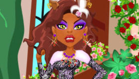 Clawdeen Wolf Flirting Dressup em Jogos na Internet