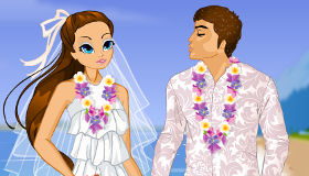Dress Up Princess Moana Beach Wedding