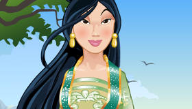 Princess Mulan Traditional Makeover