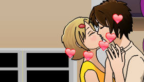 Couples Secret Kissing