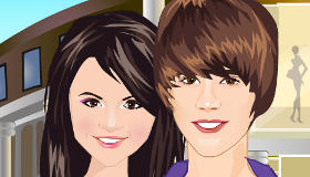 Justin Bieber and Selena Gomez Go Shopping