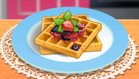 Fun Game Cook Book Belgian Waffles - Jogo Cozinhar Cozinhar