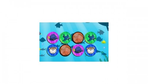 Sea Life Memory Game 