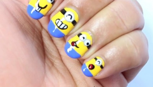 Despicable Me Nails - How To
